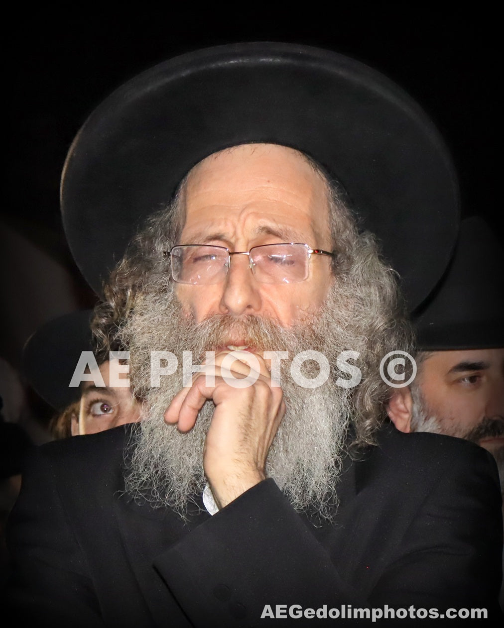 Rav Meilich Biderman at the Saada Levaya