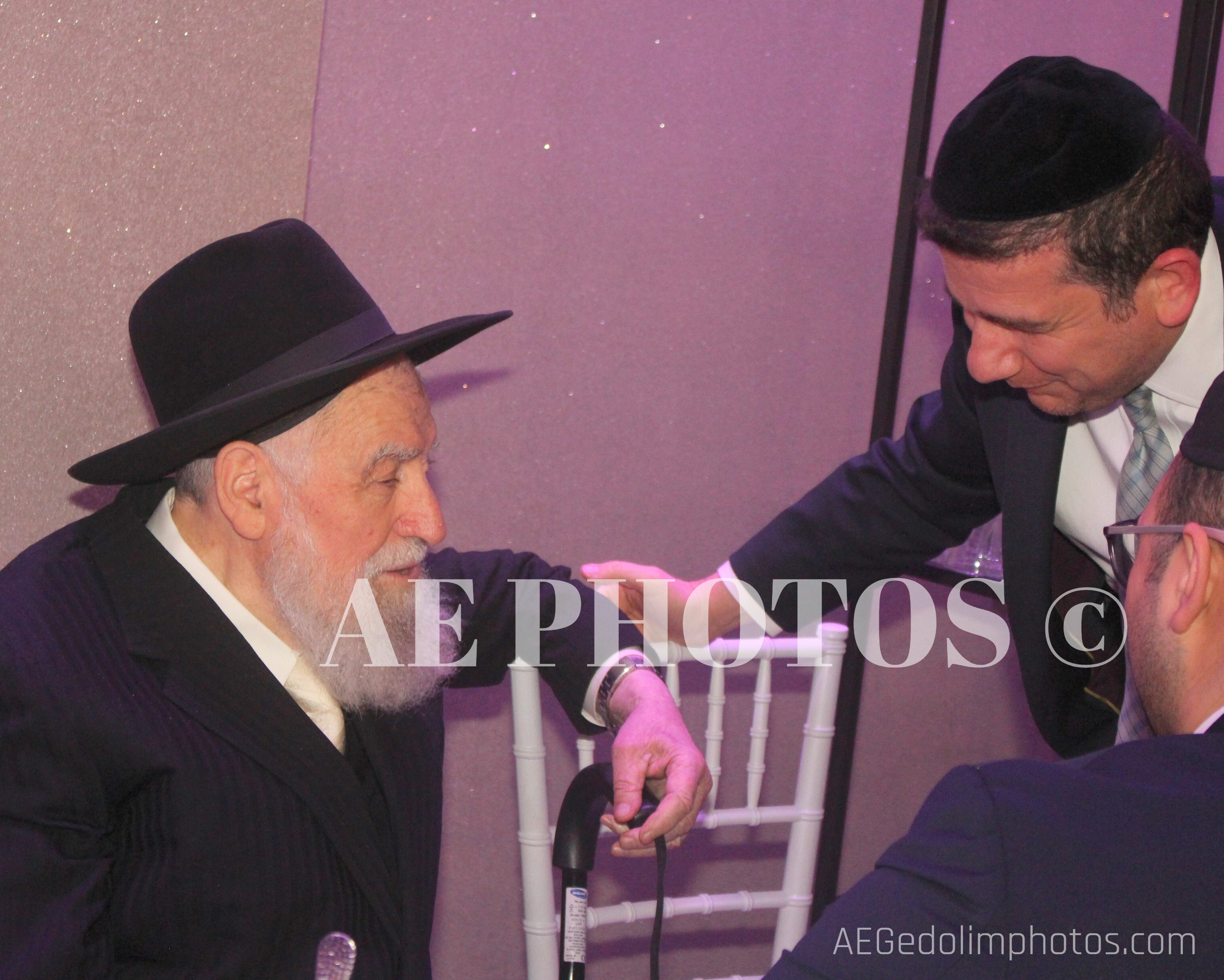 Rav Yosef Harari-Raful with Rav Meyer Yedid
