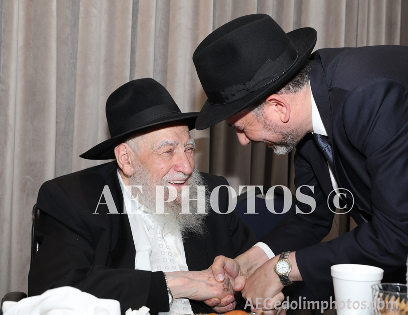 Rav Yosef Harari-Raful with Rav Meyer Yedid