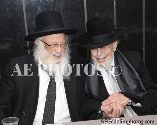 Rav Berel Povarsky with Rav Yitschak Ezrachi