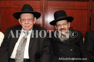 Rav Shmuel Miller with his brother Reb Eliezer Miller