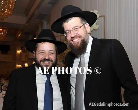 Rav Yaakov Harari (R''Y Ohel Torah) with Rav Shaul Chrem (R''Y Meshech Chochma)
