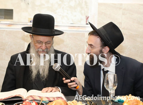 Rav Yaakov Hillel with Rav Shrage Kallus