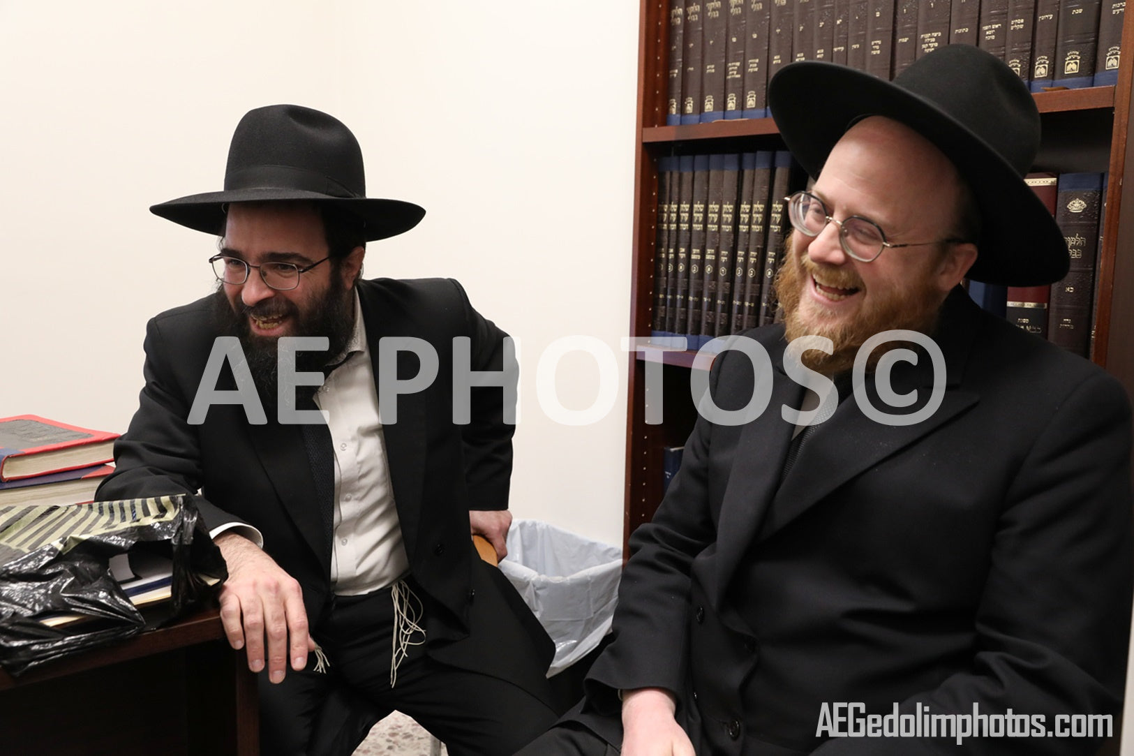 Rav Yosef Haliouah with Rav Tzvi Fink