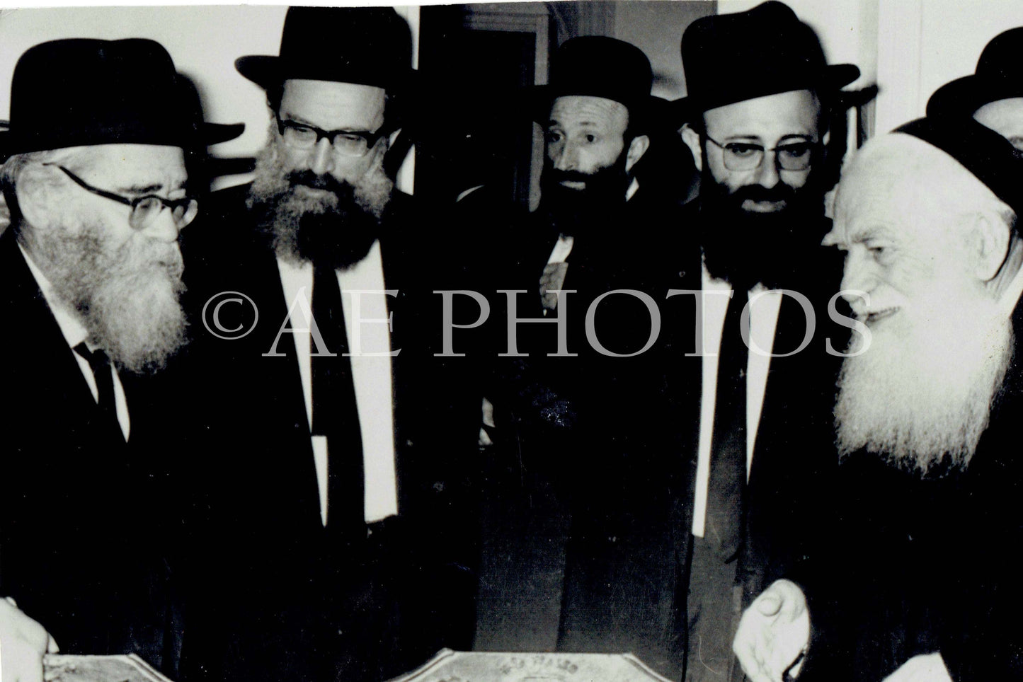 Ponevzh R''Y with Rav Berel Povarsky Rav Shmuel Rozovsky and Rav Shach