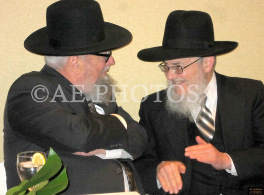 R'Murry Maslaton with R'Hillel Haber