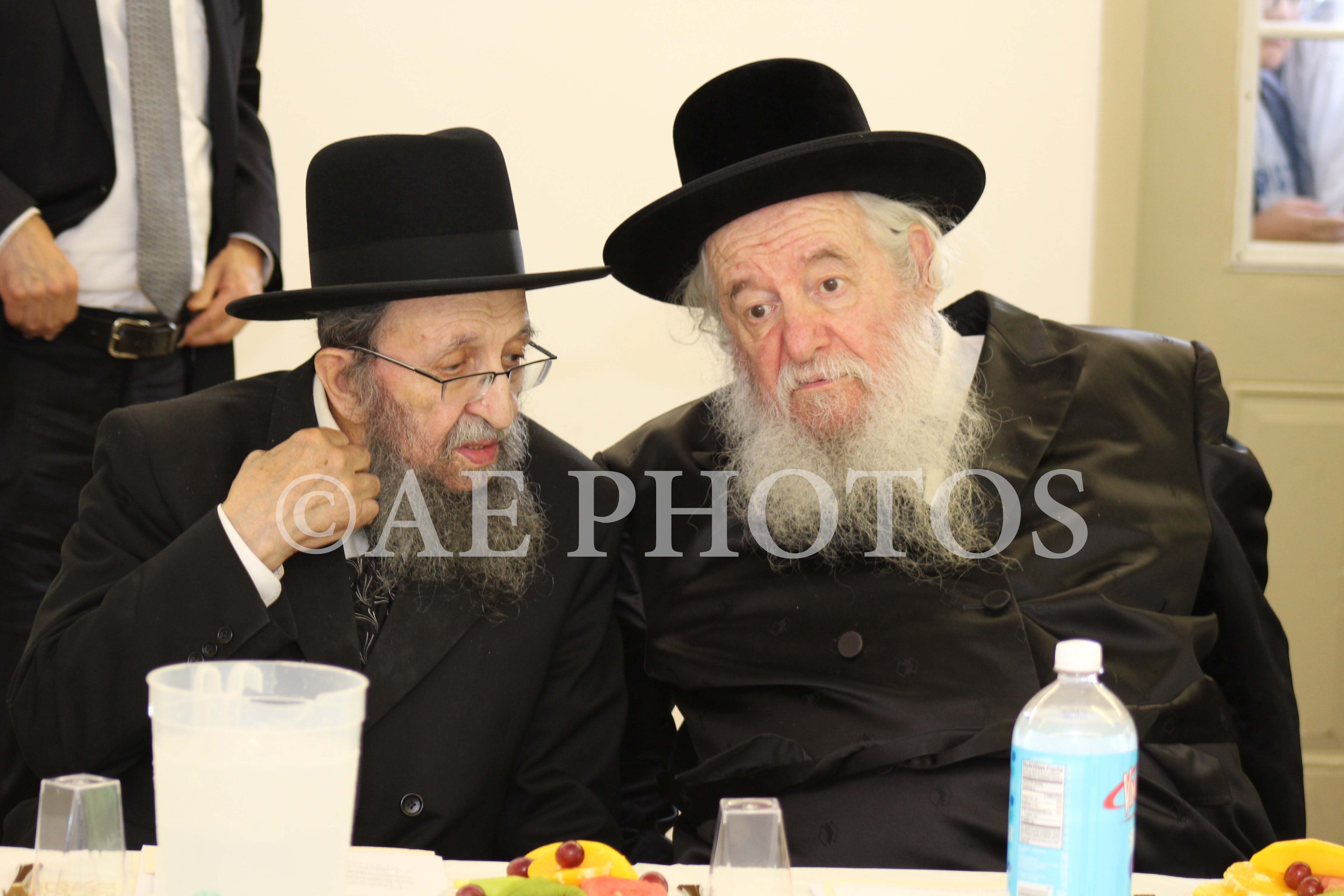 R'Shmuel Kamenetsky with Novaminska Rebbe