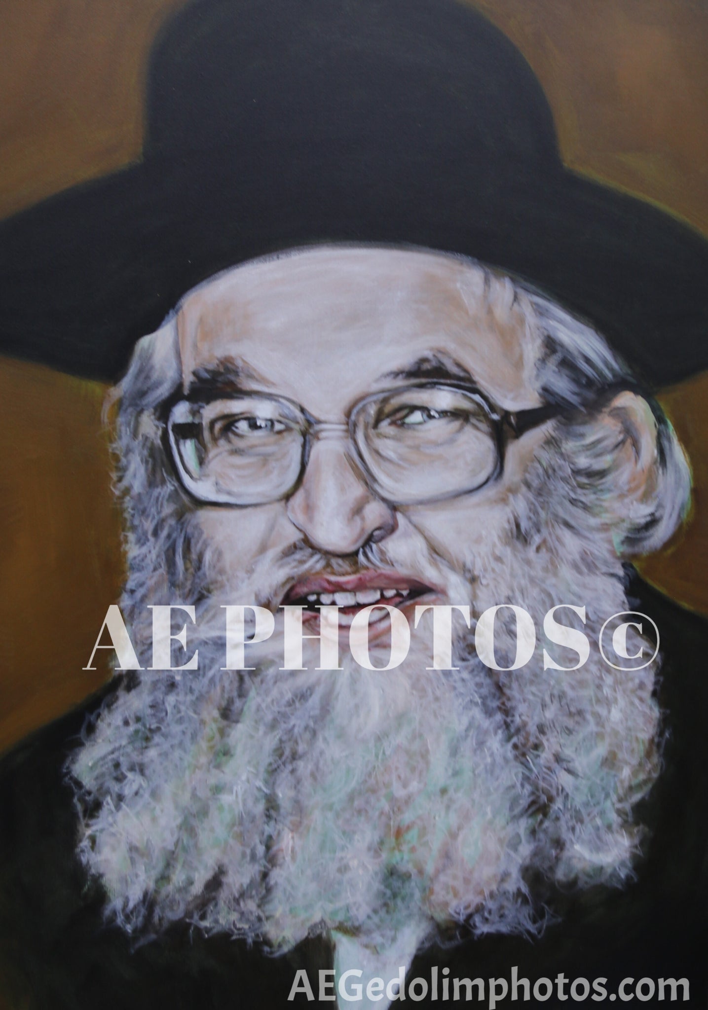 Rabbi Shimshon Pincus - painting