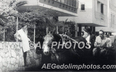 Rare photo of the Steipler Gaon and Rav Chaim Kanievsky