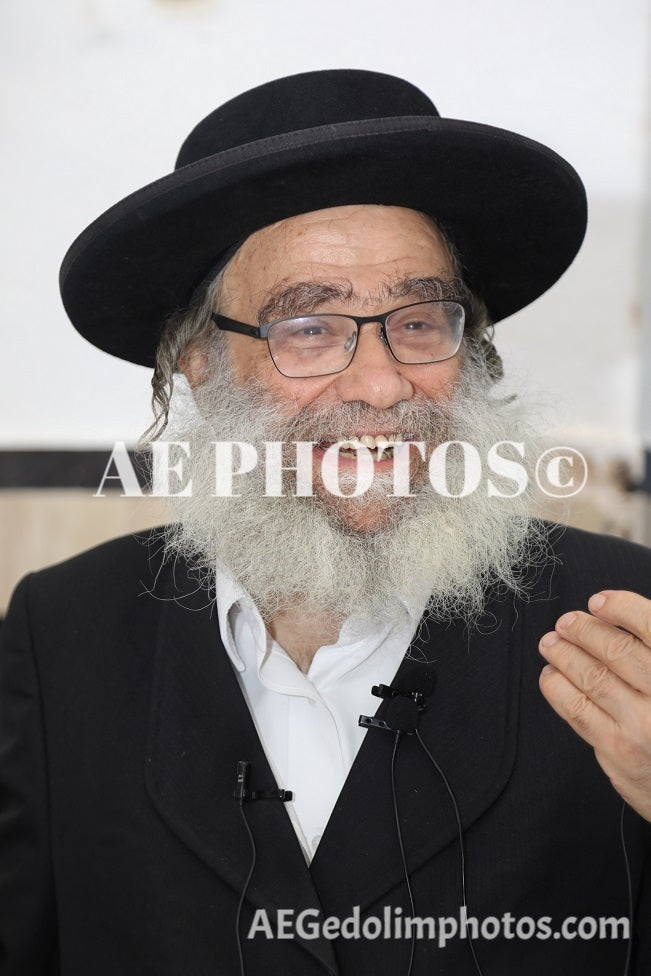 Rav Gamliel Rabinowitz (featured on Yated cover) – AE Gedolim Photos