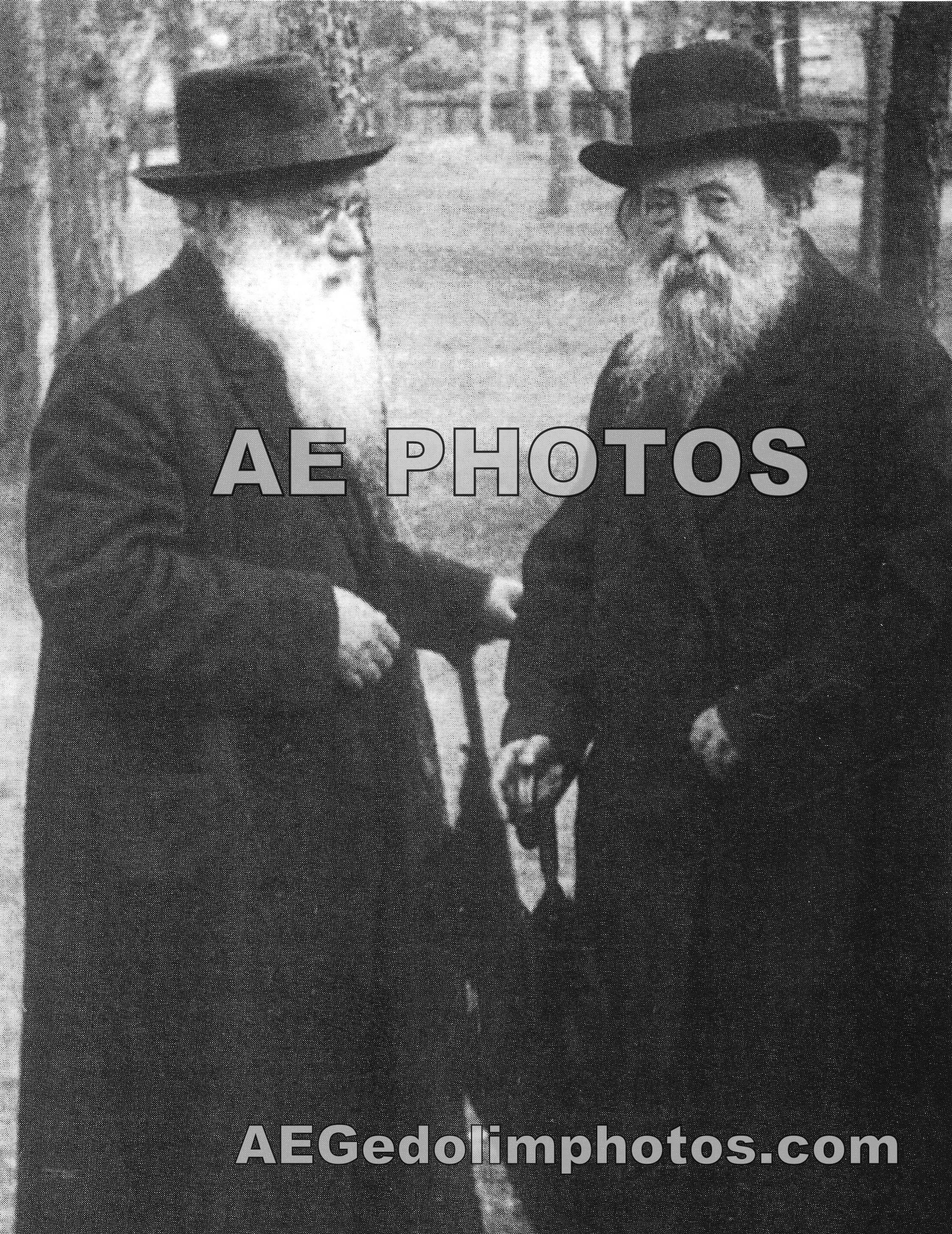 Rav Shimon Shkop and Rav Chaim Ozer Grodzenski