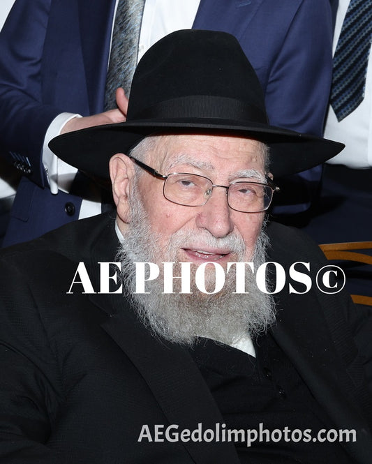 Rav Yosef Harari-Raful at his grandsons wedding