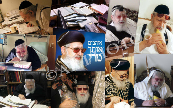Rav Ovadia Yosef collage