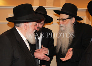 Rav Yerucham Olshin with Rav Yosef Harari-Raful