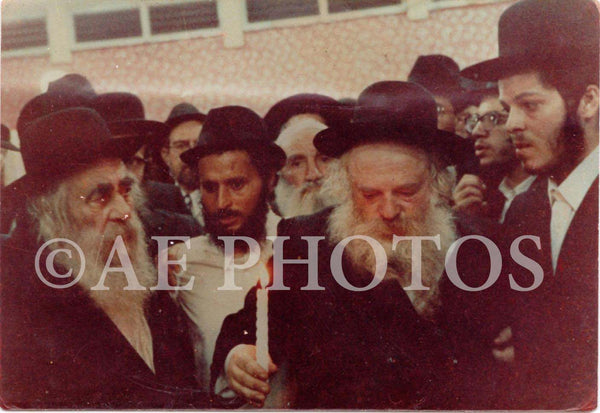 Steipler Gaon with Rav Chaim Kanievsky